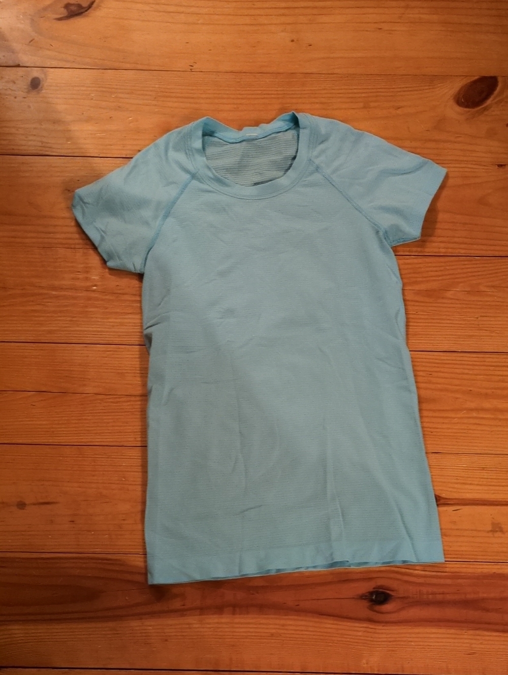 Lululemon Light Blue Short Sleeve Performance Tee